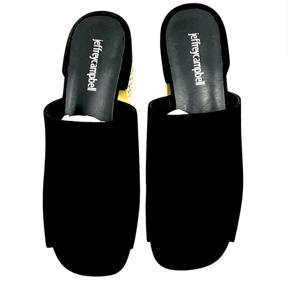 ⭐️BRAND NEW⭐️ DIAMOND GOLD 💎JEFFREY CAMPBELL💎MULES - Picture 4 of 6